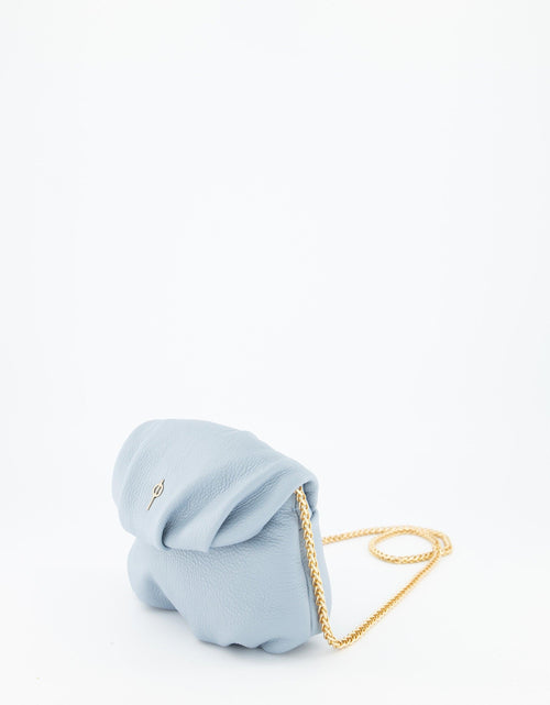 Load image into Gallery viewer, Mini Leda Floater Handbag Blue by Ladiesse

