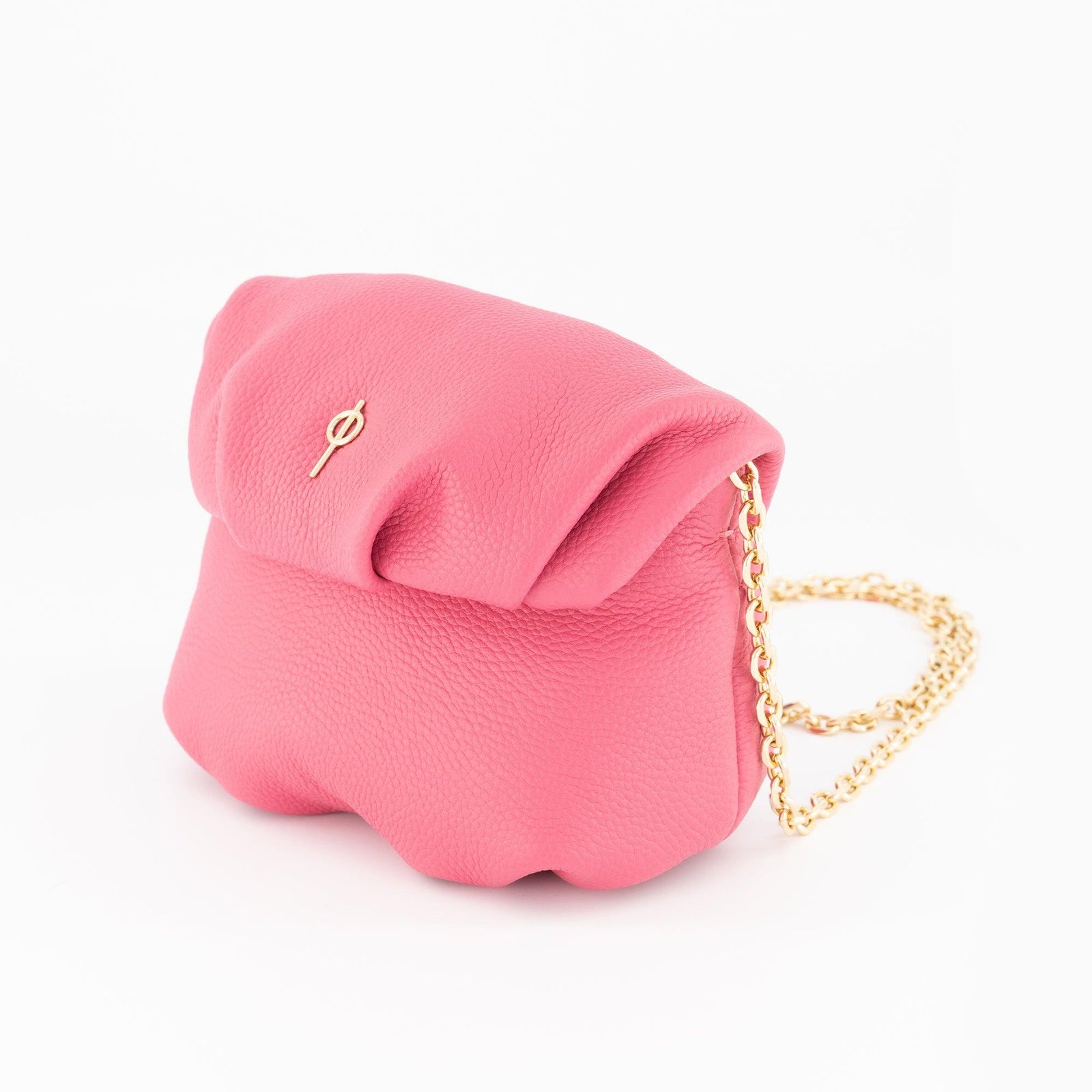 Mini Leda Floater Handbag Green by Ladiesse