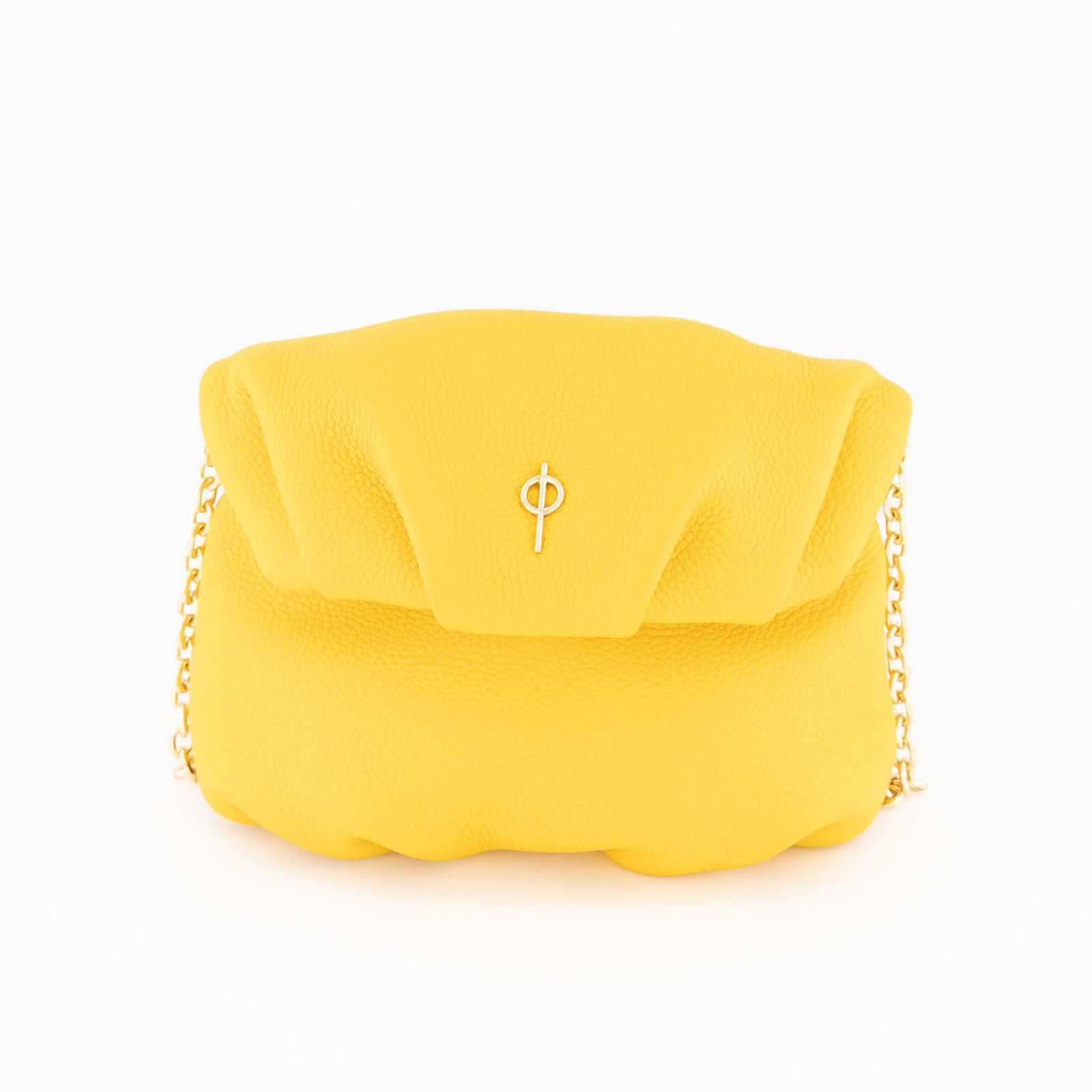 Mini Leda Floater Handbag Green by Ladiesse