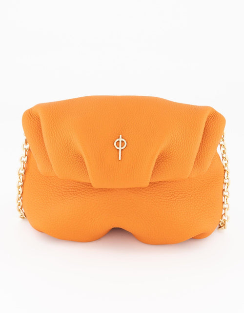 Load image into Gallery viewer, Mini Leda Floater Handbag Orange by Ladiesse
