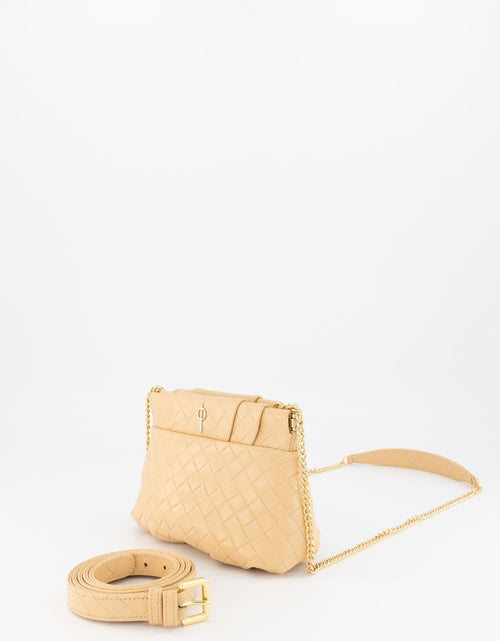 Load image into Gallery viewer, Mini Thalia Handbag Camel by Ladiesse
