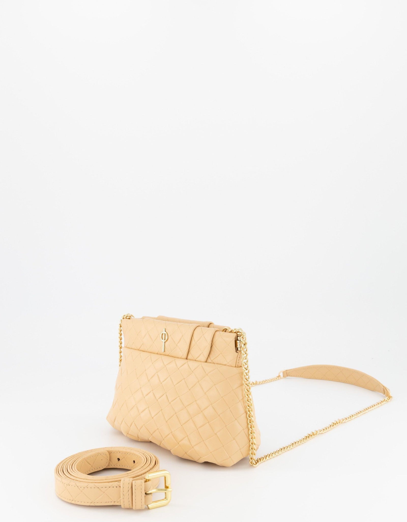 Mini Thalia Handbag Camel by Ladiesse