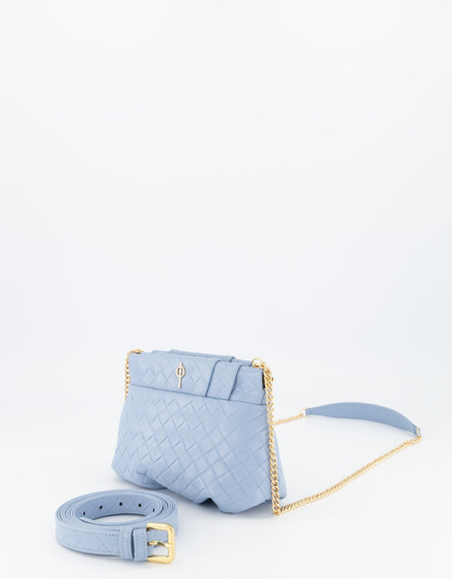 Load image into Gallery viewer, Mini Thalia Handbag Light Blue by Ladiesse
