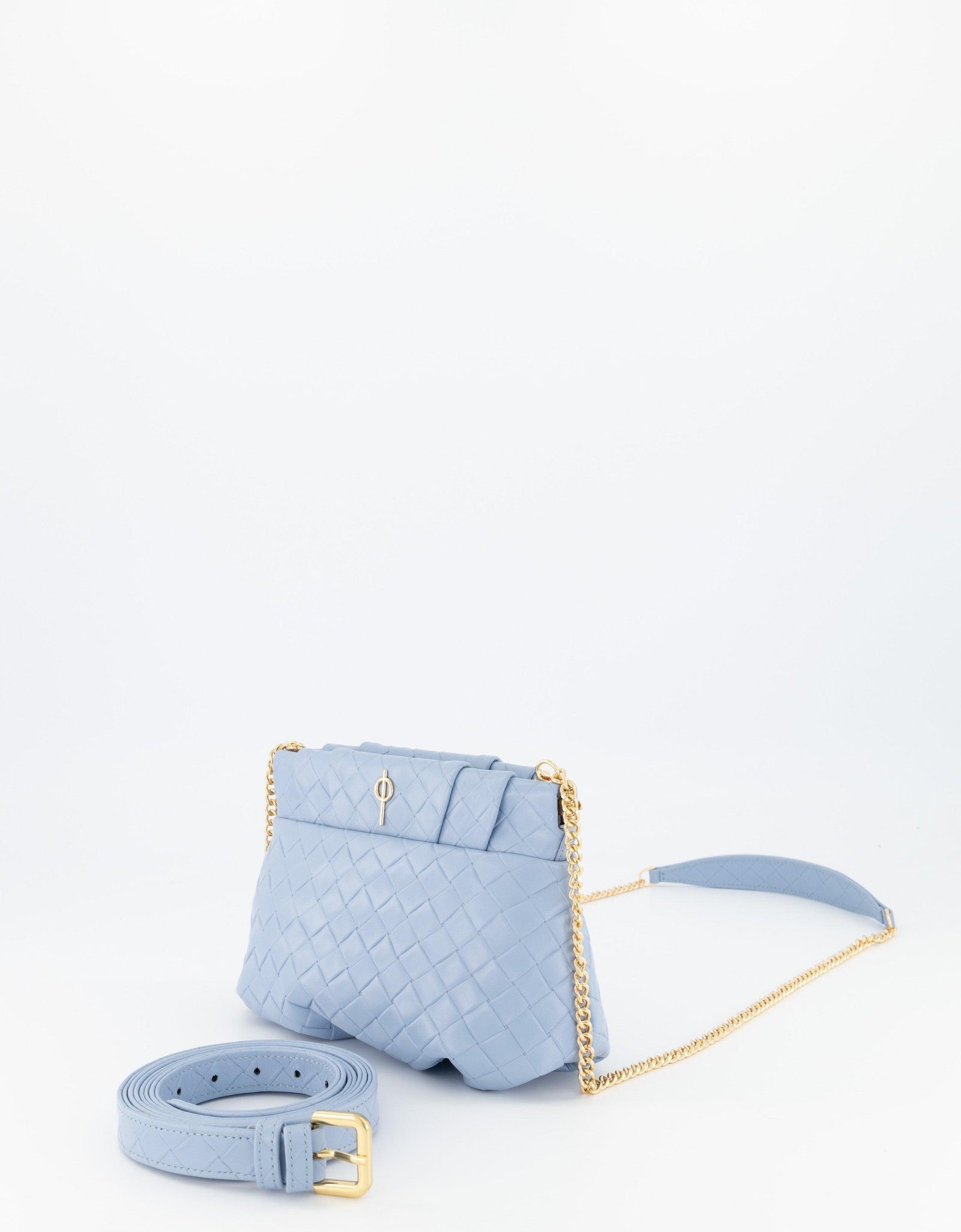Mini Thalia Handbag Light Blue by Ladiesse