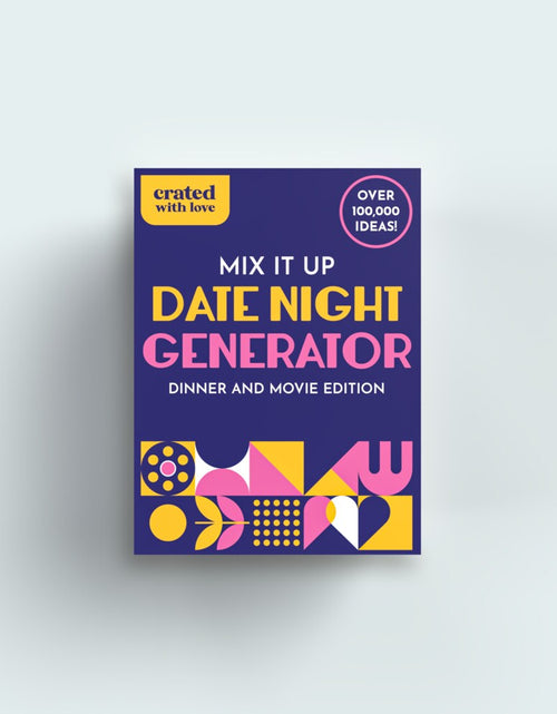 Load image into Gallery viewer, Mix It Up Date Night Generator: Dinner and a Movie Edition by Crated with Love
