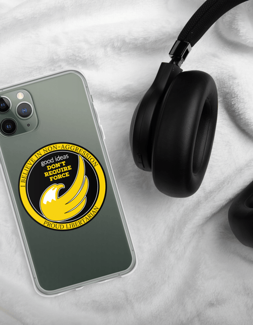 Load image into Gallery viewer, good ideas Don't require Force iPhone Case by Proud Libertarian
