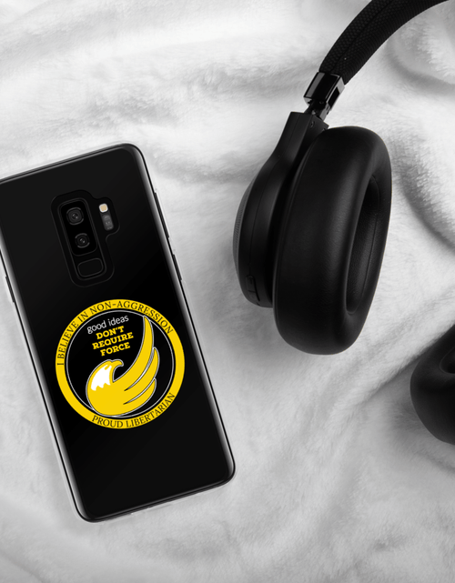 Load image into Gallery viewer, good ideas Don't require Force Samsung Case by Proud Libertarian
