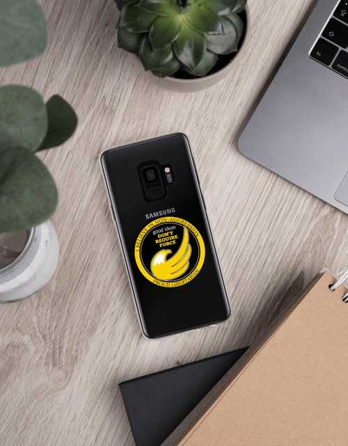 Load image into Gallery viewer, good ideas Don't require Force Samsung Case by Proud Libertarian
