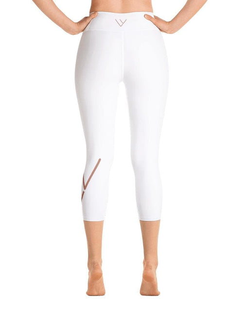 Load image into Gallery viewer, Yoga Capri Leggings Stai' Bella Be Beautiful Be You 2020 by Vavoom Vodka | Voted Best Vodka Of 2020
