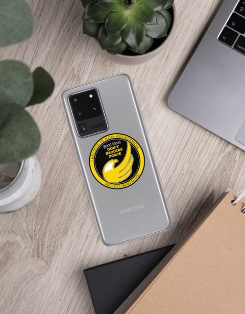 Load image into Gallery viewer, good ideas Don't require Force Samsung Case by Proud Libertarian
