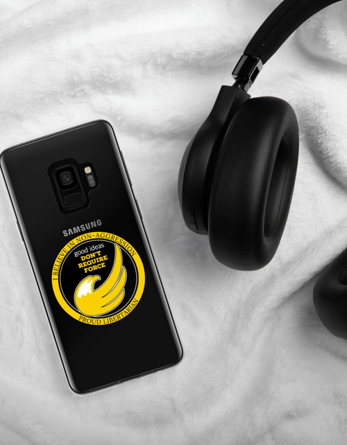 Load image into Gallery viewer, good ideas Don't require Force Samsung Case by Proud Libertarian
