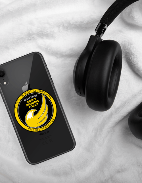 Load image into Gallery viewer, good ideas Don't require Force iPhone Case by Proud Libertarian
