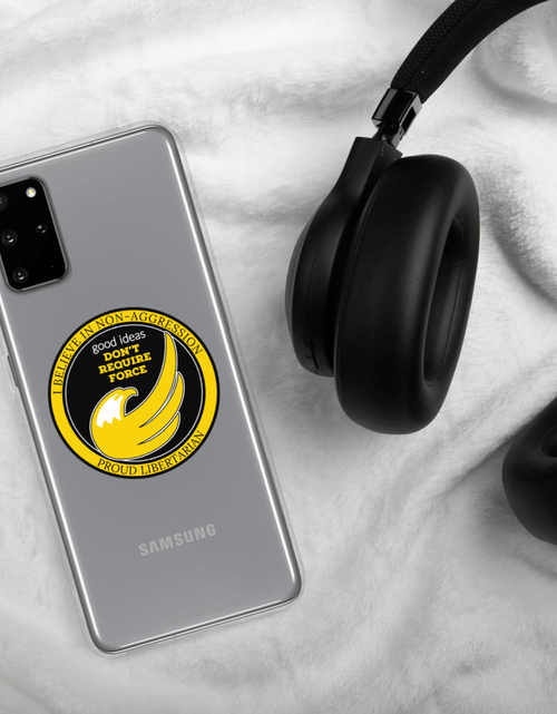 Load image into Gallery viewer, good ideas Don't require Force Samsung Case by Proud Libertarian
