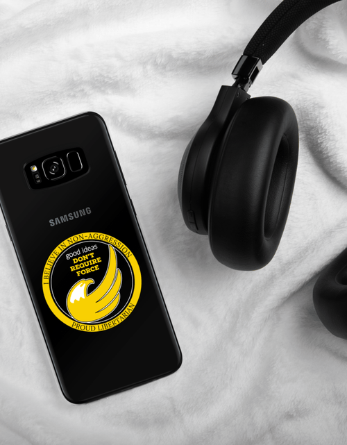 Load image into Gallery viewer, good ideas Don't require Force Samsung Case by Proud Libertarian
