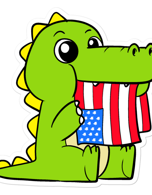 Load image into Gallery viewer, Tasty Freedom Cartoon Bubble-free stickers by Proud Libertarian
