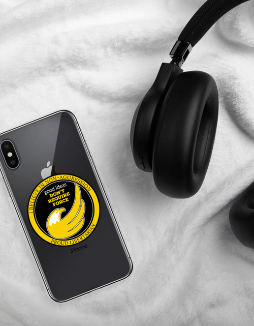 Load image into Gallery viewer, good ideas Don't require Force iPhone Case by Proud Libertarian

