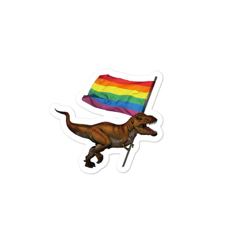 LGBT-Rex stickers by Proud Libertarian