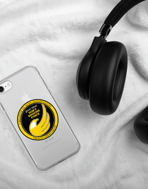 Load image into Gallery viewer, good ideas Don't require Force iPhone Case by Proud Libertarian
