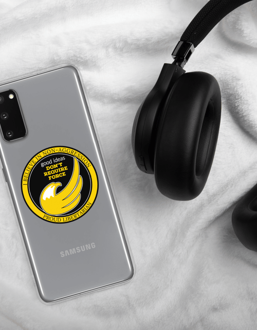 Load image into Gallery viewer, good ideas Don't require Force Samsung Case by Proud Libertarian
