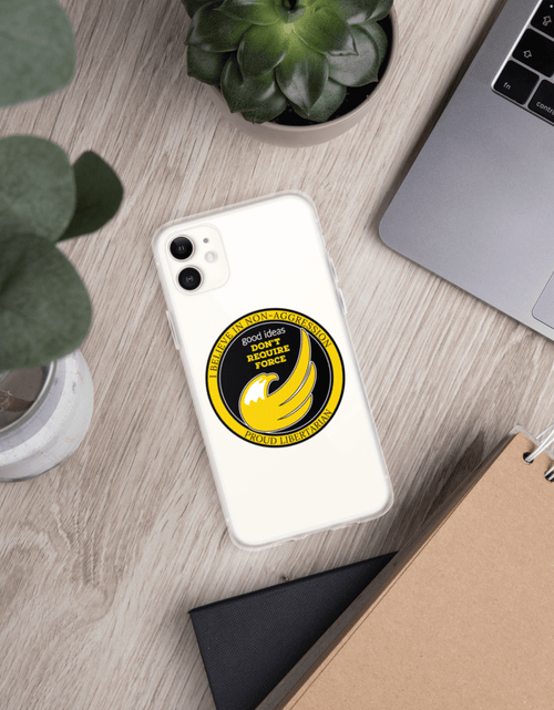 Load image into Gallery viewer, good ideas Don't require Force iPhone Case by Proud Libertarian

