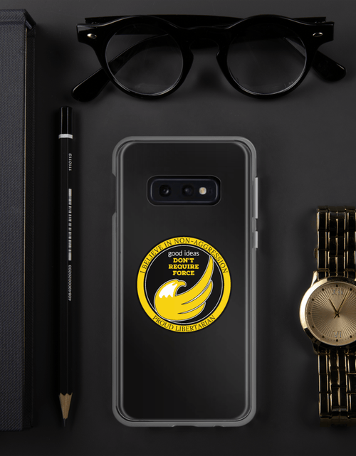 Load image into Gallery viewer, good ideas Don't require Force Samsung Case by Proud Libertarian
