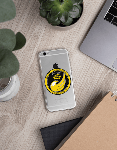 Load image into Gallery viewer, good ideas Don't require Force iPhone Case by Proud Libertarian
