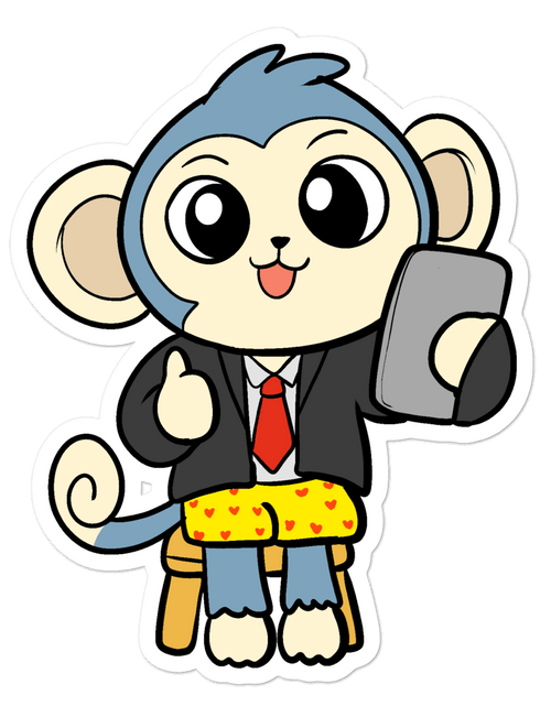 Load image into Gallery viewer, Liberty at Work From Home Cartoon - Bubble-free stickers by Proud Libertarian
