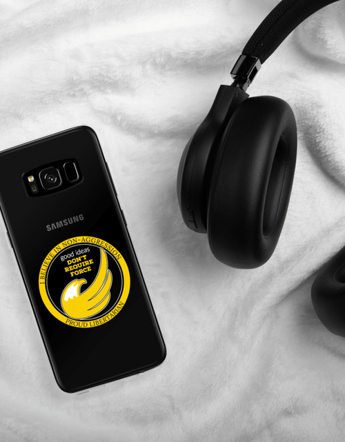 Load image into Gallery viewer, good ideas Don't require Force Samsung Case by Proud Libertarian
