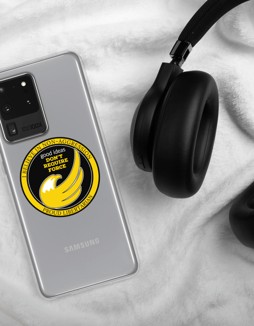 Load image into Gallery viewer, good ideas Don't require Force Samsung Case by Proud Libertarian
