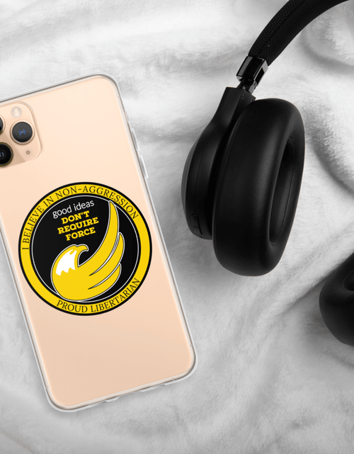 Load image into Gallery viewer, good ideas Don't require Force iPhone Case by Proud Libertarian

