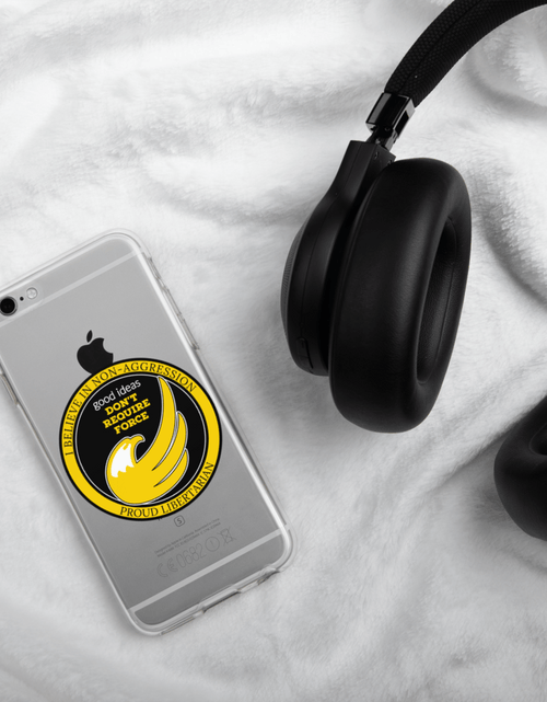 Load image into Gallery viewer, good ideas Don't require Force iPhone Case by Proud Libertarian
