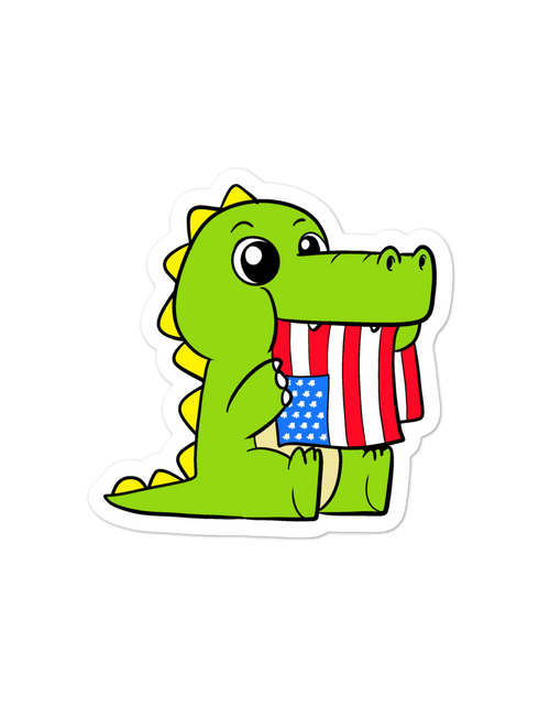 Load image into Gallery viewer, Tasty Freedom Cartoon Bubble-free stickers by Proud Libertarian
