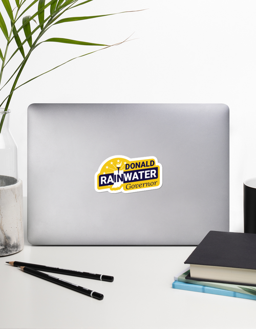 Load image into Gallery viewer, Rainwater for Indiana Sticker by Proud Libertarian
