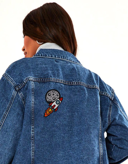 Load image into Gallery viewer, Rocket Ship Patch by Kolorspun
