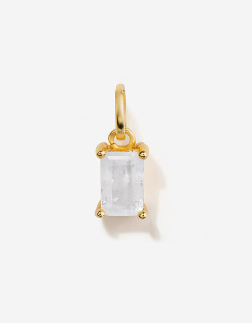 Load image into Gallery viewer, Moonstone Necklace Charm by Little Sky Stone
