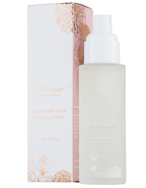Load image into Gallery viewer, Moroccan Rose Toning Spray - Natural Rose Water Toner by Athar'a Pure

