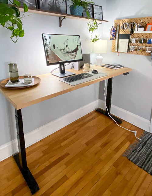 Load image into Gallery viewer, MotionGrey - Motion Series - Standing Desk with Table Top by Level Up Desks
