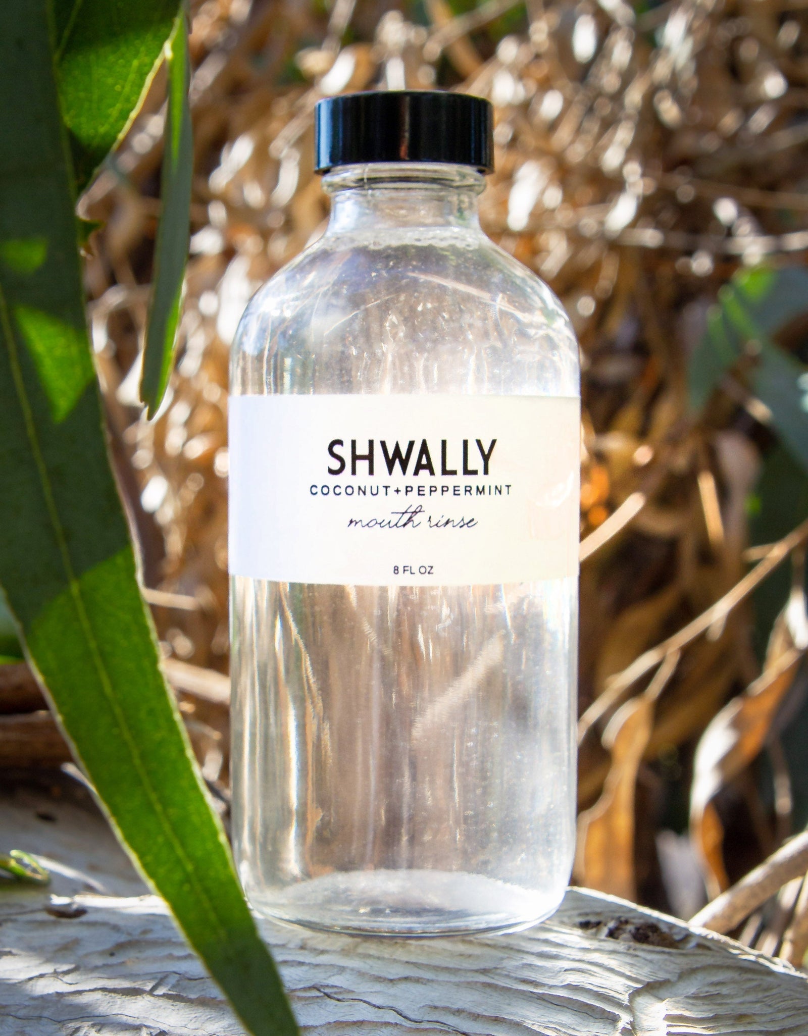 Shwally Peppermint Coconut Mouth Rinse 8OZ by Shwally