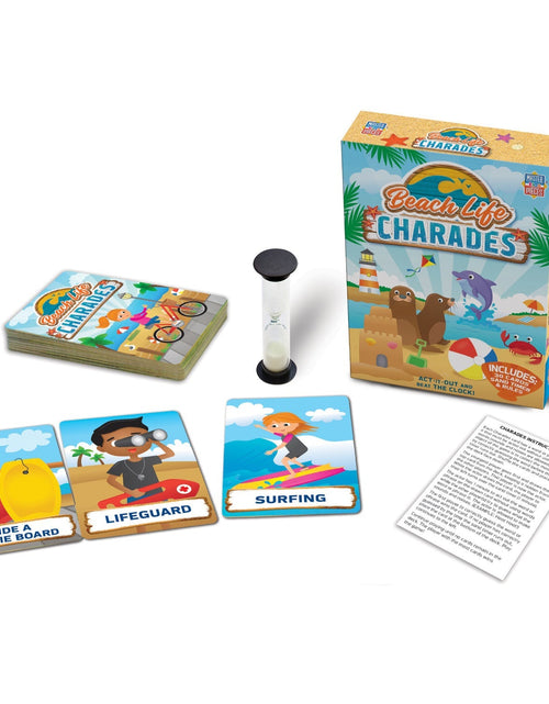 Load image into Gallery viewer, Beach Life Charades Card Game by MasterPieces Puzzle Company INC
