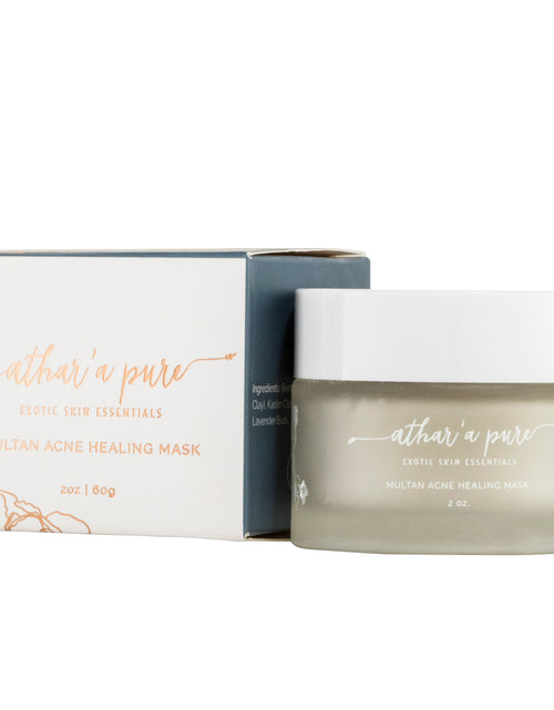 Load image into Gallery viewer, Multan Acne Activated Charcoal Healing Mask by Athar'a Pure
