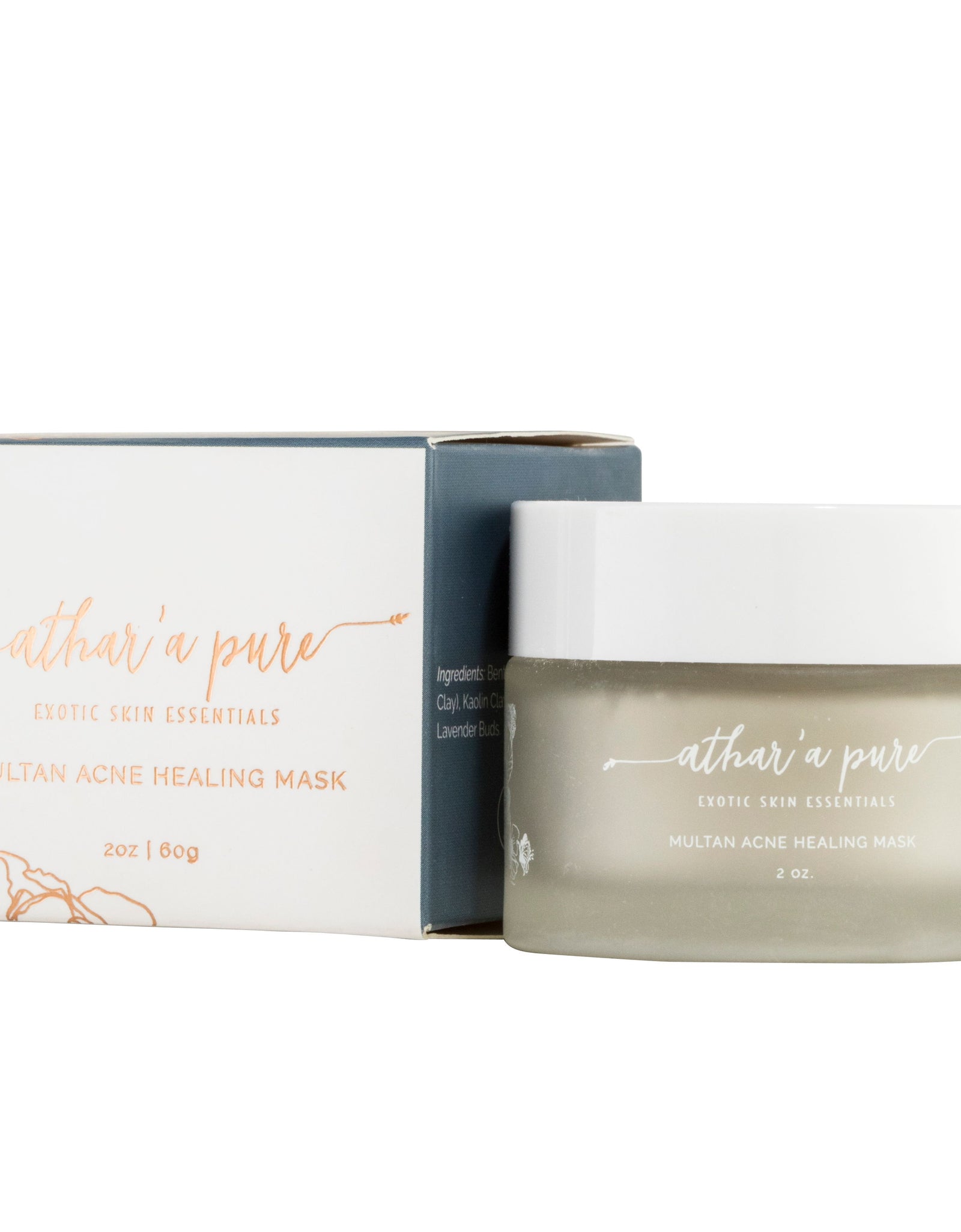 Multan Acne Activated Charcoal Healing Mask by Athar'a Pure