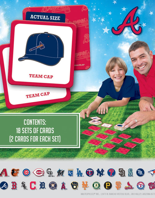 Load image into Gallery viewer, Atlanta Braves Matching Game by MasterPieces Puzzle Company INC
