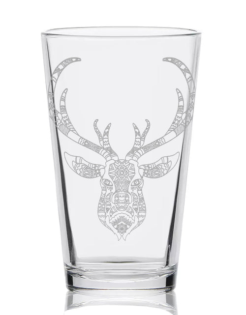 Load image into Gallery viewer, MYSTIC ANIMAL Pint Glasses by LumEngrave

