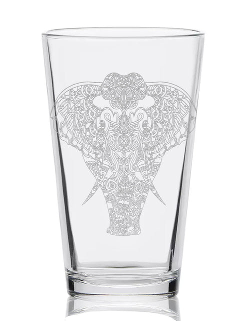 Load image into Gallery viewer, MYSTIC ANIMAL Pint Glasses by LumEngrave
