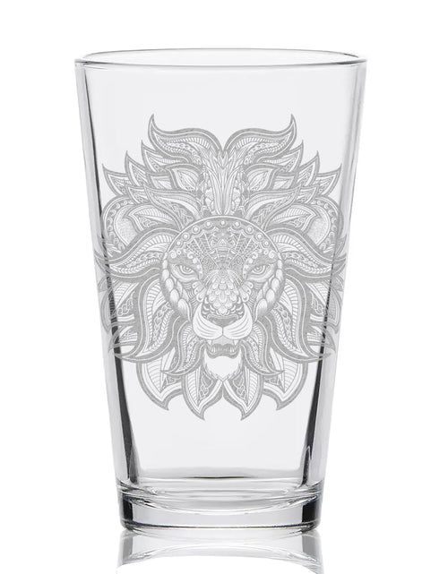 Load image into Gallery viewer, MYSTIC ANIMAL Pint Glasses by LumEngrave
