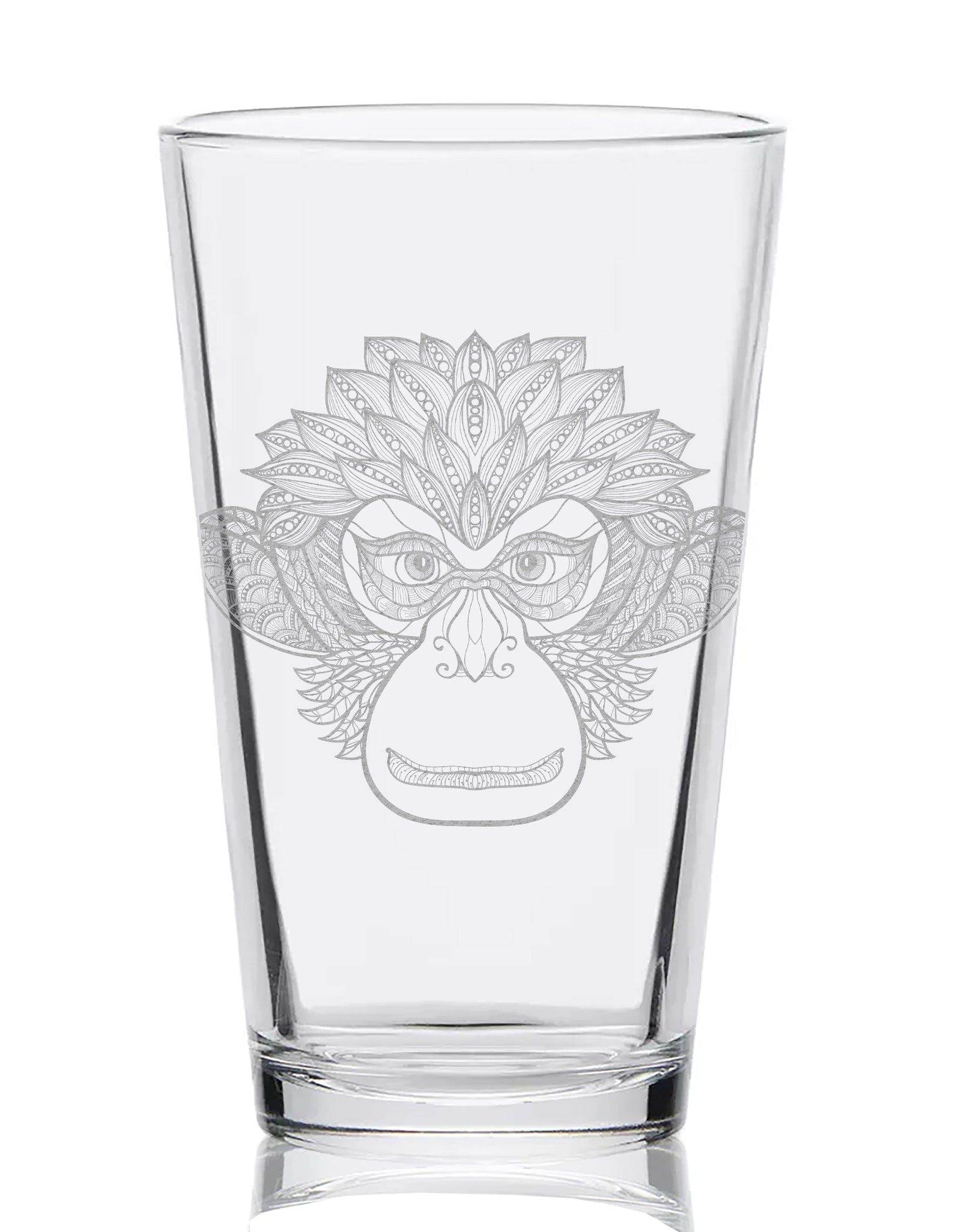 MYSTIC ANIMAL Pint Glasses by LumEngrave