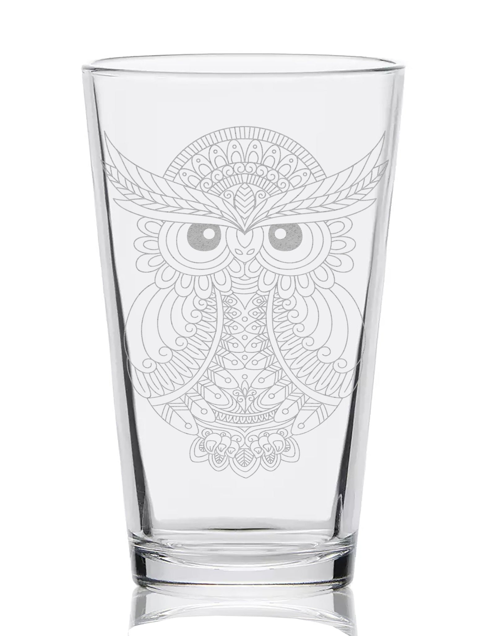 MYSTIC ANIMAL Pint Glasses by LumEngrave