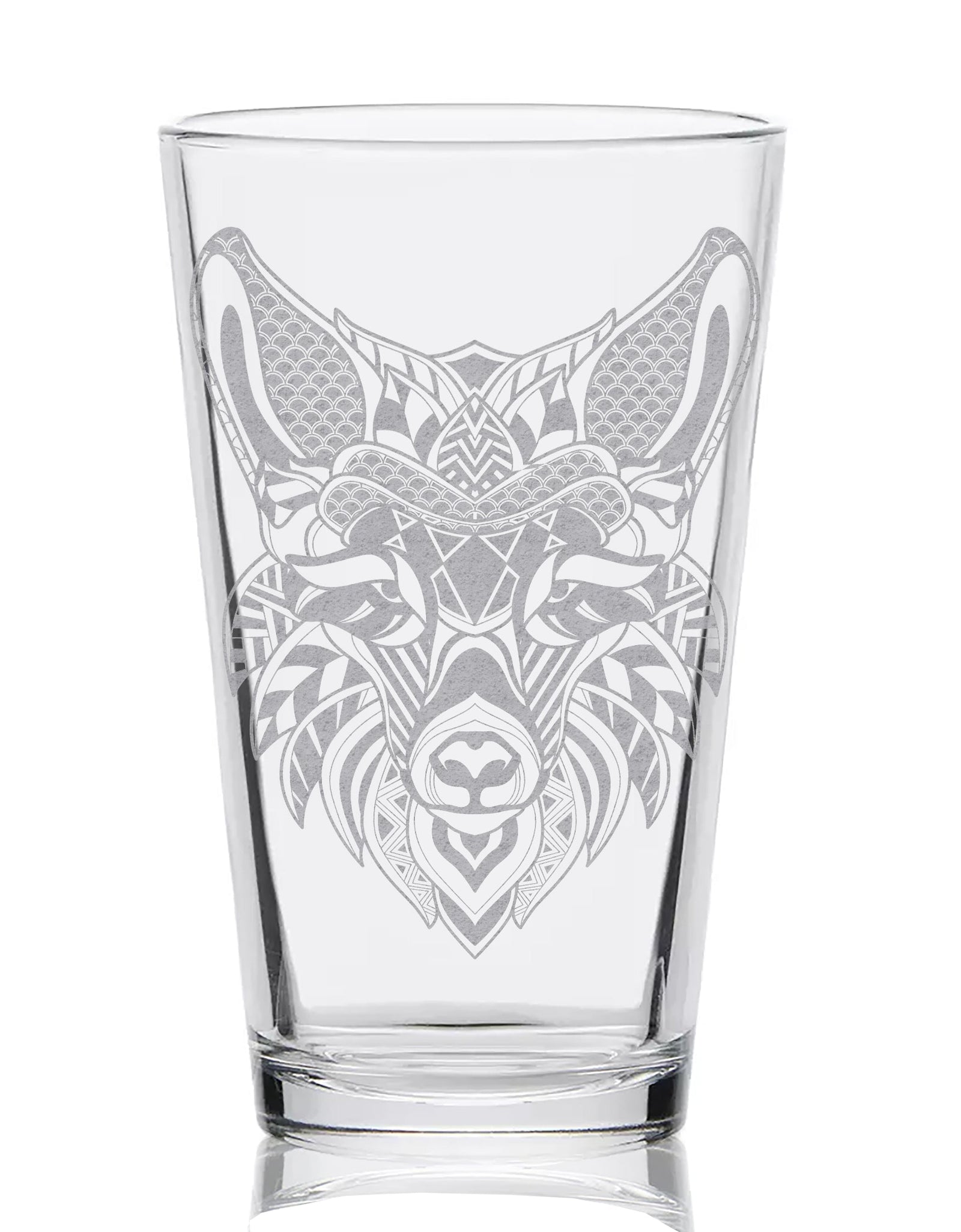 MYSTIC ANIMAL Pint Glasses by LumEngrave