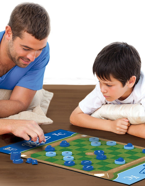 Load image into Gallery viewer, Kansas City Royals Checkers Board Game by MasterPieces Puzzle Company INC
