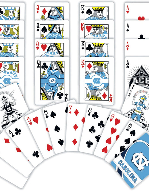Load image into Gallery viewer, UNC Tar Heels Playing Cards - 54 Card Deck by MasterPieces Puzzle Company INC
